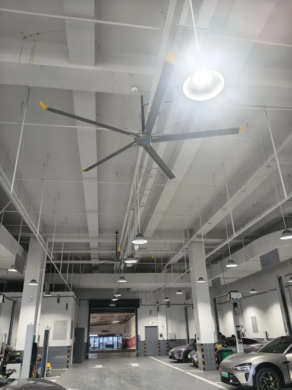 Ceiling Fan, HVLS, 220 V, Electric - view 5