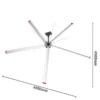 Ceiling Fan, HVLS, 220V - view 2