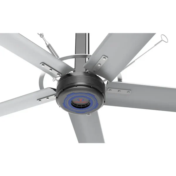 Ceiling Fan, HVLS, 220V, Aluminum - view 4