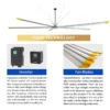 Ceiling Fan, HVLS, 3m, 8/10ft - view 3