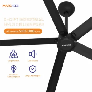 Ceiling Fan, HVLS, 8ft, 2.5m