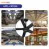 Ceiling Fan, HVLS, 8ft, 2.5m - view 3