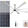 Ceiling Fan, HVLS, Dia.3M, Aluminum, Solar - view 2