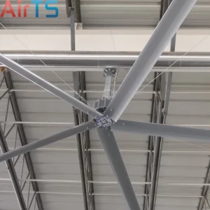 Ceiling Fan, HVLS, PMSM, Roof