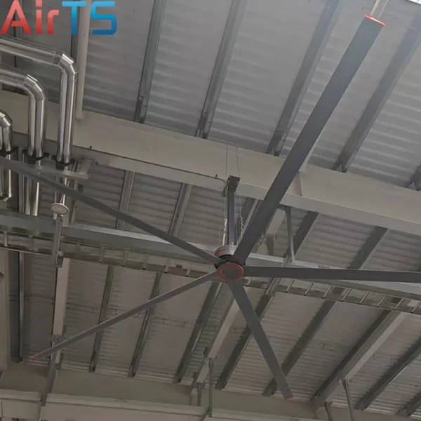 Ceiling Fan, HVLS, PMSM, Roof - view 2