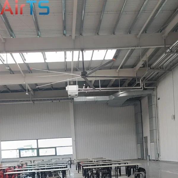 Ceiling Fan, HVLS, PMSM, Roof - view 3