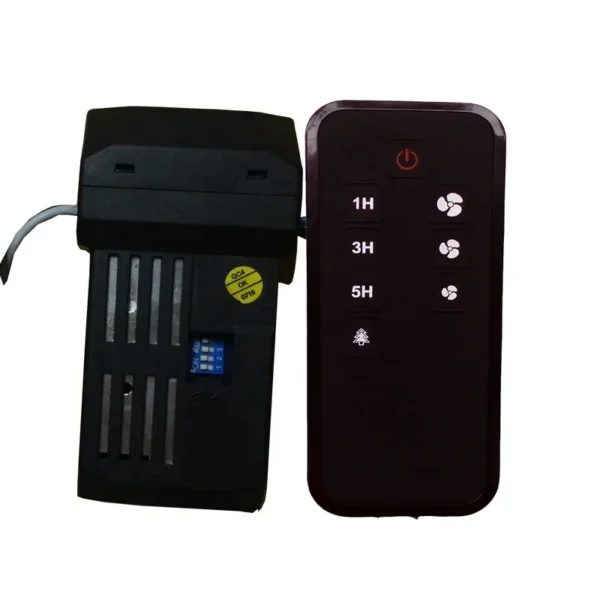 Ceiling Fan, LCD, 220V, ABS - view 4