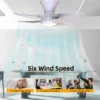 Ceiling Fan, LED, 22, Plastic - view 3