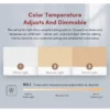 Ceiling Fan, LED, 35, ABS - view 3