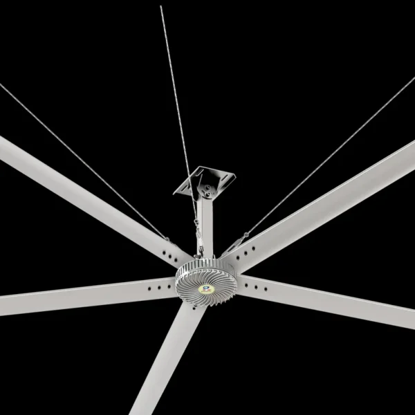 Ceiling Fan, PMSM, 8FT, Aluminum, 220V/380V