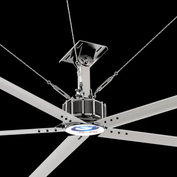 Ceiling Fan, PMSM, Brushless, HVLS