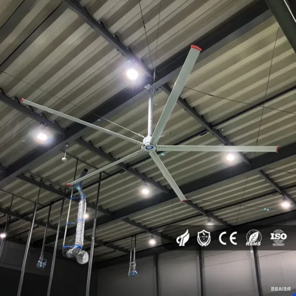 Ceiling Fan, PMSM, Brushless, HVLS - view 4