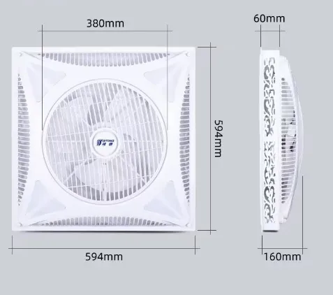 Ceiling Fan, Roof, Plastic, 220V - view 6