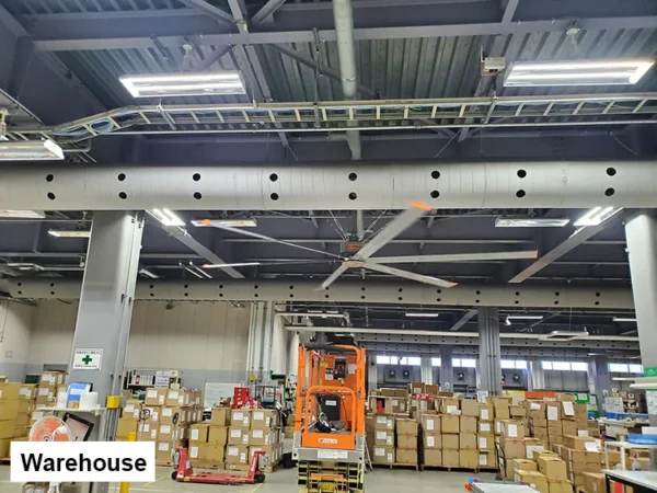 Ceiling Fan, RTFAN, PMSM, HVLS - view 4