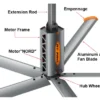 Ceiling Fan, RTFANS, HVLS - view 2
