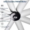 Ceiling Fan, Solar, 10ft, HVLS, Waterproof - view 2