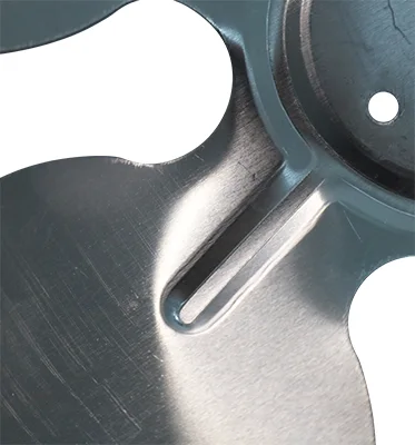 Ceiling Fan, Stainless, Steel, Aluminum, 154mm - view 5