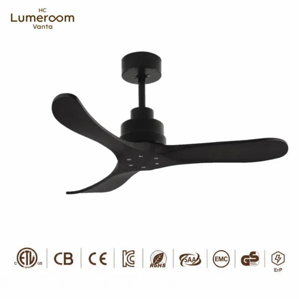 Ceiling Fan, USA, 35W(0.05hp), Solid Wood + Metal - view 5