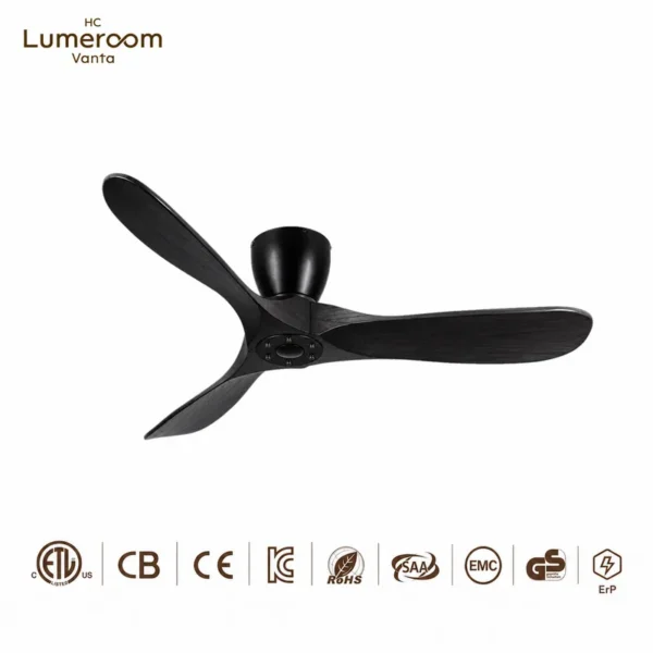Ceiling Fan, USA, 35W(0.05hp), Solid Wood + Metal - view 5