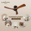 Ceiling Fan, USA, 35W(0.05hp), Wood+Metal - view 3