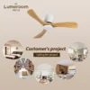 Ceiling Fan, USA, 35W(0.05hp), Wood+Metal - view 3