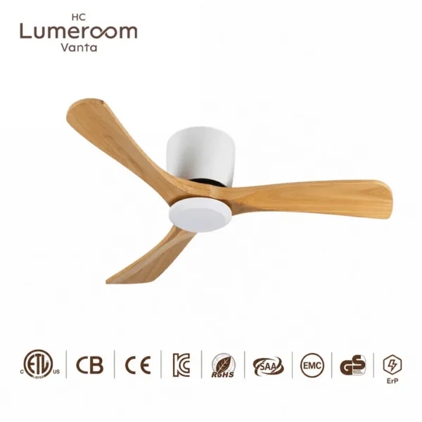 Ceiling Fan, USA, 35W(0.05hp), Wood+Metal - view 6