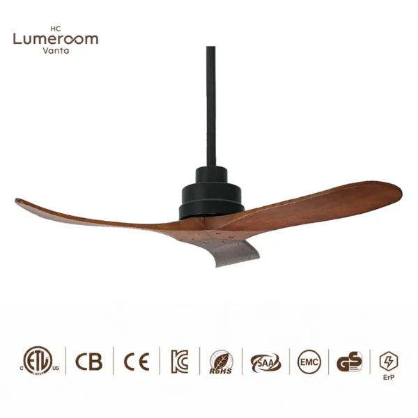 Ceiling Fan, USA, 35W, Solid Wood + Metal - view 6
