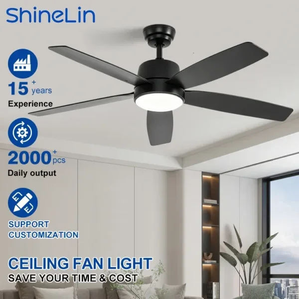 Ceiling Fans, 52inch, LED
