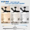 Ceiling Fans, AC120/220, Copper, BLDC - view 4