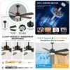 Ceiling Fans, FE+Plywood Blade, F5671A-52 - view 2