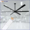 Ceiling Mount Ventilation Fan, 2.5M, 8ft, Aluminium, HVLS - view 4