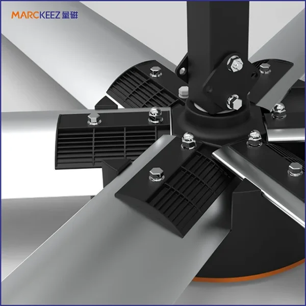 Ceiling Mount Ventilation Fan, 2.5M, 8ft, Aluminium, HVLS - view 6