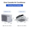 Ceiling Mounted Air Conditioner, 9000Btu, 12000Btu, 36000Btu - view 3