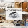 Ceiling Mounted Air Conditioner, 9000Btu, 12000Btu, 36000Btu - view 4
