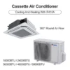 Ceiling Mounted Air Conditioner, 9000Btu, 12000Btu, 36000Btu - view 6