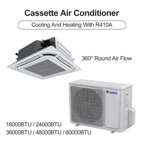 Ceiling Mounted Air Conditioner, 9000Btu, 12000Btu, 36000Btu - view 6