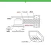 Ceiling Pipes Ventilation Fan, wall, Electric, ABS - view 5