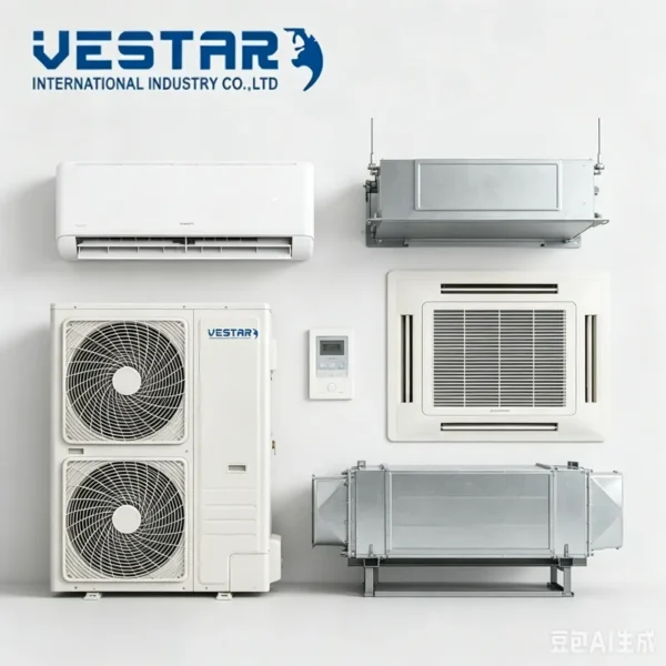 Central Air Conditioner, Ducted, 9000BTU 0.75TON, DC - view 4