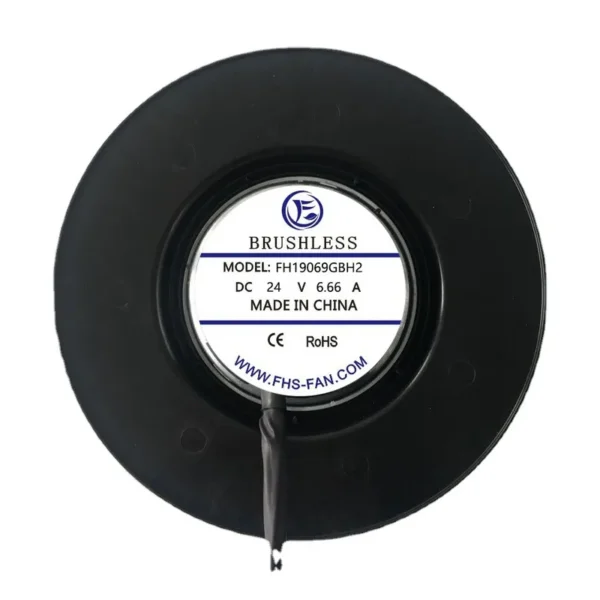 Centrifugal Air Blower, 190mm, Plastic, DC12v, 24v - view 2