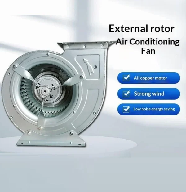 Centrifugal Air Conditioning Fan, ZAMPE, Steel, 220V/380V - view 3
