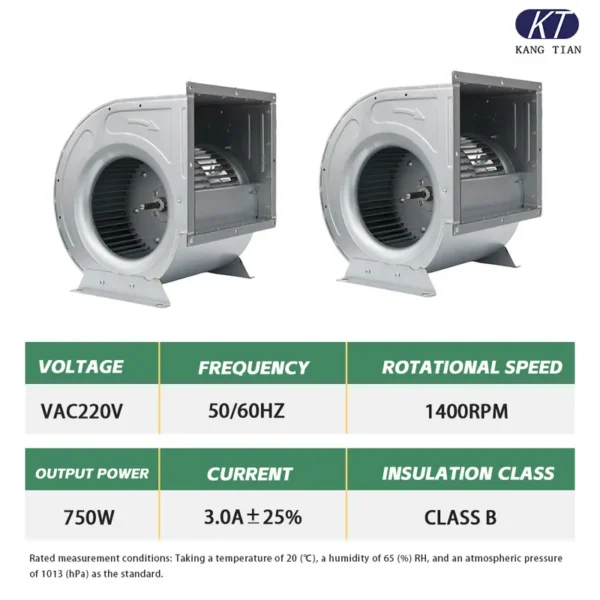 Centrifugal Blower, 10-10, 110V, 230V, 750W - view 4