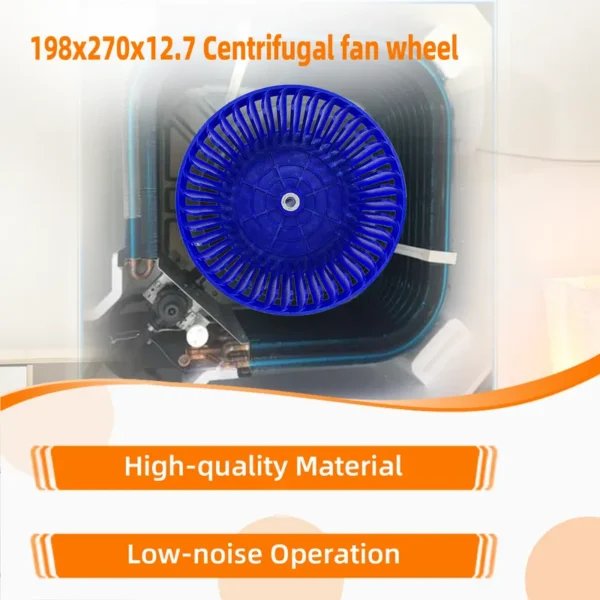 Centrifugal Blower, 12100103000984, 198x270x12.7mm, Plastic - view 4