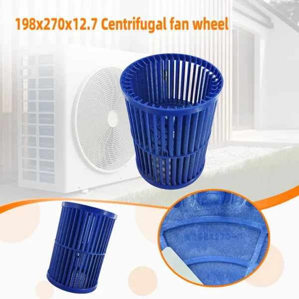 Centrifugal Blower, 12100103000984, 198x270x12.7mm, Plastic - view 5