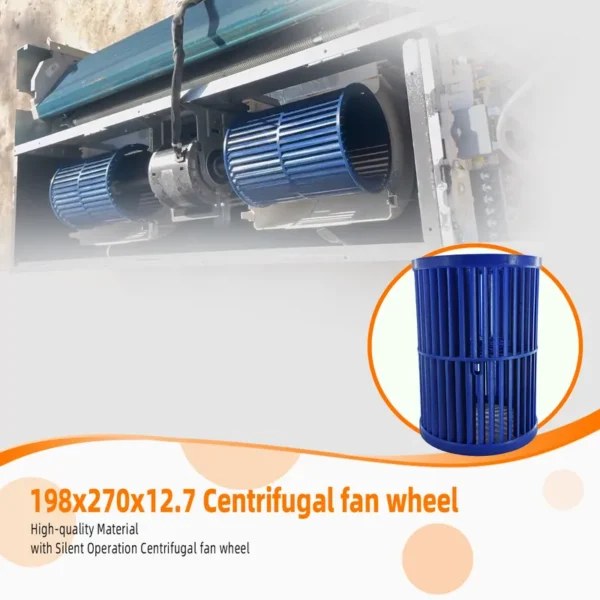 Centrifugal Blower, 12100103000984, 198x270x12.7mm, Plastic - view 6