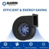 Centrifugal Blower, 140mm, 120, Plastic - view 4