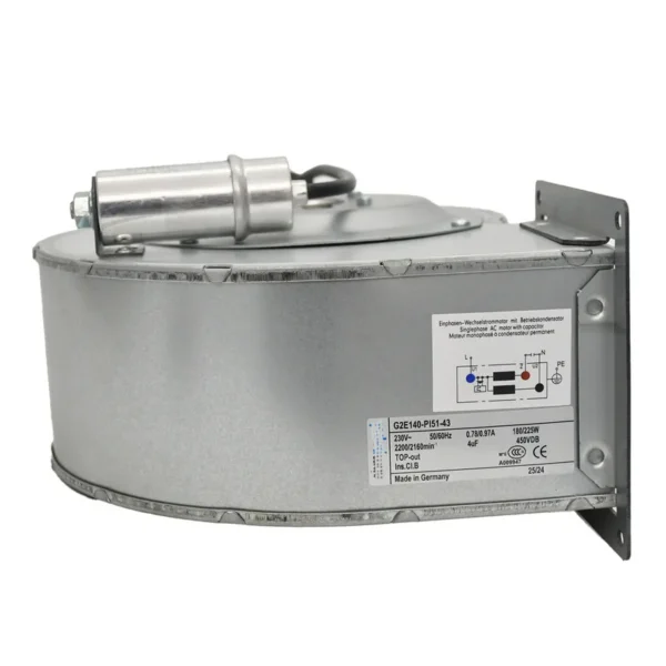 Centrifugal Blower, 140mm, G2E140-PI51-43, 230V - view 3