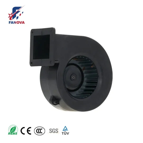 Centrifugal Blower, 140mm, Steel, Scroll