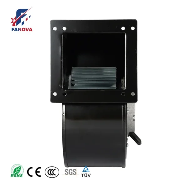Centrifugal Blower, 140mm, Steel, Scroll - view 2