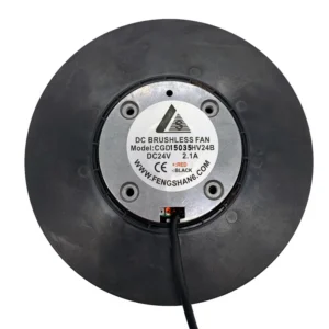 Centrifugal Blower, 15035, 150x35mm, 24V, 3D
