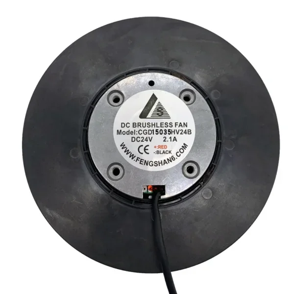 Centrifugal Blower, 15035, 150x35mm, 24V, 3D